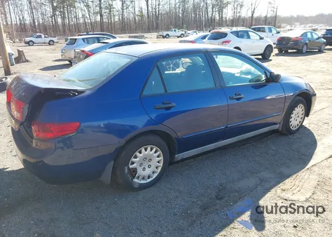 2005 Honda Accord 2.4 Dx from USA, damaged, VIN 1HGCM561X5A136380